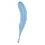 GAISA PULSATORS/EROGĒNO ZONU VIBRATORS - SATISFYER TWIRLING PRO gaiši zils