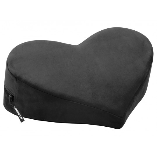 Heart-shaped wedge cushion - Liberator Black