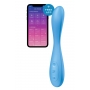 Paindlik G-punkti vibraator koos rakendusega sinine - SATISFYER G-SPOT FLEX 4+