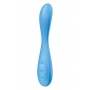 Paindlik G-punkti vibraator koos rakendusega sinine - SATISFYER G-SPOT FLEX 4+