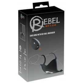 Rebel Cock ring with RC Ball m