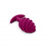 Textured anal plug - Gvibe - Gplug Twist 2