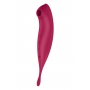 GAISA PULSATORS/EROGĒNO ZONU VIBRATORS - SATISFYER TWIRLING PRO CONNECT APP sarkans