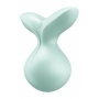 Vibrējošs klitora stimulators zaļš - SATISFYER Viva La Vulva 3
