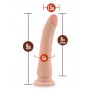 DR. SKIN PLUS 9 INCH POSABLE DILDO VANILLA