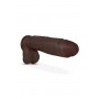 AU NATUREL HUGE 10" DILDO CHOCOLATE