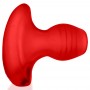 Oxballs - Glowhole-2 Hollow Buttplug with Led Insert Red Morph Large