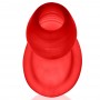 Oxballs - Glowhole-2 Hollow Buttplug with Led Insert Red Morph Large