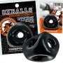 Oxballs - Tri-Sport XL Thicker 3-Ring Sling Black