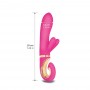 Rabbit vibrator with 3 powerful motors - Gvibe - Grabbit Mini Dolce Violet