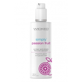 WICKED SIMPLY LUBRICANT PASSION FRUIT 120ML