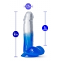 Dildo 16,5cm sinine - B YOURS STELLA