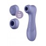 Double air pulse vibrator - SATISFYER PRO 2 GENERATION 3 WITH LIQUID AIR LILAC