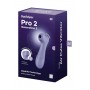 Double air pulse vibrator - SATISFYER PRO 2 GENERATION 3 WITH LIQUID AIR LILAC