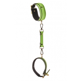 RADIANT ANKLE CUFF GLOW IN THE DARK GREEN