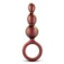 ANAL ADVENTURES MATRIX BEADED LOOP PLUG COPPER