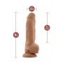 AU NATUREL BIG BOY 10" DILDO MOCHA