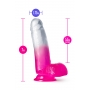 Dildo roosa 17cm - B YOURS SUGAR MAGNOLIA