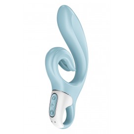 Erilise kujuga sinine jänkuvibraator - Satisfyer Love Me