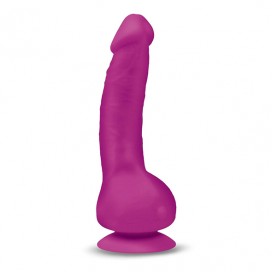 Mīksts dildo ar vibrāciju - Gvibe - Greal 2 Mini Violets