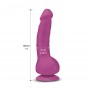 Soft vibrating dildo - Gvibe - Greal 2 Mini Fuchsia