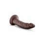 AU NATUREL JACK 7" DILDO CHOCOLATE