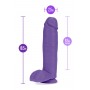 AU NATUREL BOLD HUGE 10" DILDO PURPLE