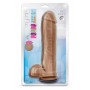 AU NATUREL BIG JOHN 11" DILDO MOCHA