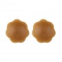 Bye Bra - Breast Lift Tape + Silicone Nipple Covers Brown D-F