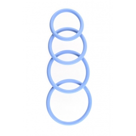 SPORTSHEETS PERIWINKLE RUBBER ORING 4 PACK