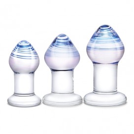 Glas - Pleasure Droplets Anal Training Kit 3 pcs