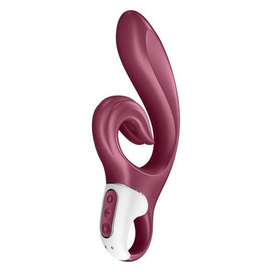 Rabbit vibrator - SATISFYER LOVE ME RED