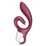 Rabbit vibrator - SATISFYER LOVE ME RED