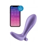 Vibrējošs anālais aizbāznis - SATISFYER INTENSITY PLUG VIOLETS