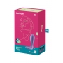 Vibrējošs anālais aizbāznis - SATISFYER INTENSITY PLUG VIOLETS