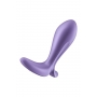 Vibrējošs anālais aizbāznis - SATISFYER INTENSITY PLUG VIOLETS