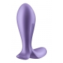 Vibrējošs anālais aizbāznis - SATISFYER INTENSITY PLUG VIOLETS