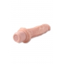 DR. SKIN SILICONE DR. RICHARD 9 INCH VIBRATING DILDO BEIGE