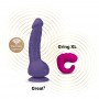 Soft vibrating dildo - Gvibe - Greal 2 Violet