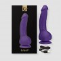 Soft vibrating dildo - Gvibe - Greal 2 Violet