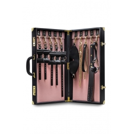 TEMPTASIA SAFE WORD BONDAGE KIT WITH SUITCASE BLACK