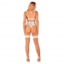 Obsessive - S814 stockings white L/XL