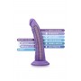 AU NATUREL BOLD JACK 7" DILDO PURPLE