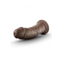 Dildo ar piesūcekni 20cm brūns - dr. SKIN dr. SHEPHERD