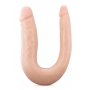 DR. SKIN SILICONE DR. DOUBLE 12 INCH DOUBLE DONG VANILLA