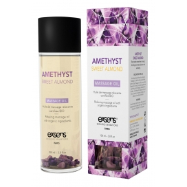 Mandli ja ametüstiga massaažiõli 100 ml - Exsens