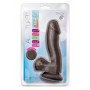 AU NATUREL TROY 6" DILDO CHOCOLATE