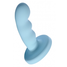 Eritilise kujuga iminapaga dildo 15cm sinine - SPORTSHEETS JASPAR