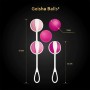 Kegel ball set 5 pcs. - Gvibe - Geisha Balls 3 Sugar Pink