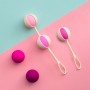 Kegel ball set 5 pcs. - Gvibe - Geisha Balls 3 Sugar Pink